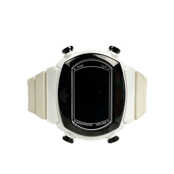 Adidas Originals ADH6006 Unisex Adults Quarts Digital White Watch 5ATM - Picture 1 of 7